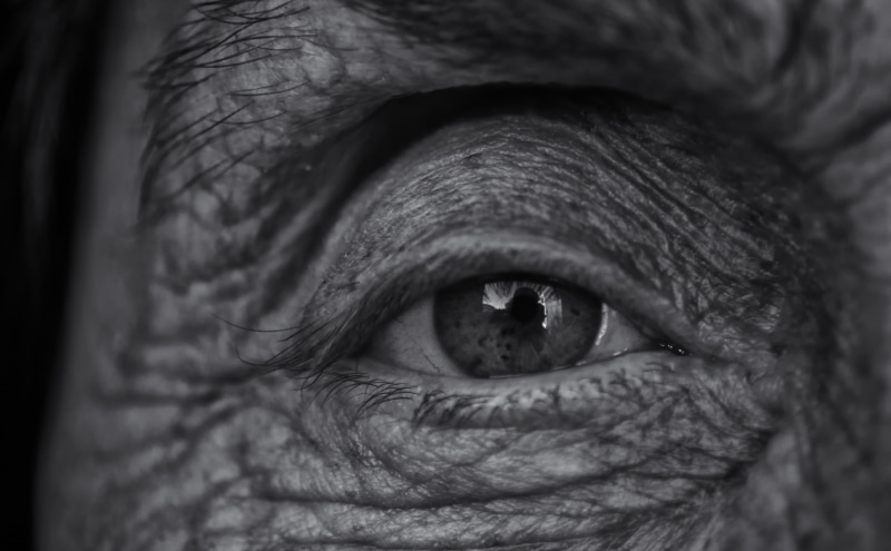 human body part, eyeball, one person, eyelid, real people, women, old, 5K, human skin, human eye, human face, eyesight, portrait, focus on foreground