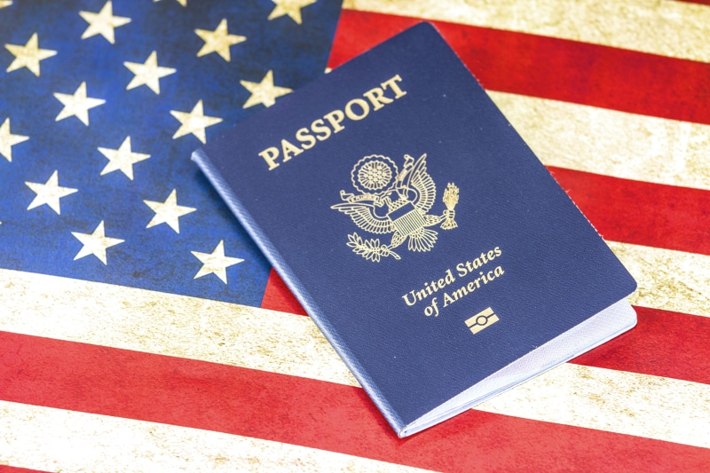 symbol, visa, communication, holiday, outdoors, blue, striped, 5K, high angle view, day, government, patriotism, america, passport, vacation, document