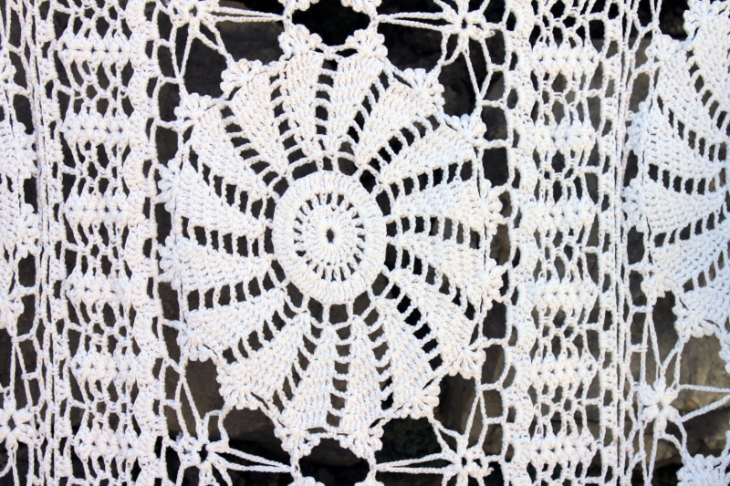 backgrounds, textured, hanging, handwork, craft, floral pattern, winter, full frame, authentic, embroidery, 2K, design, detail, textile, ornate, close-up