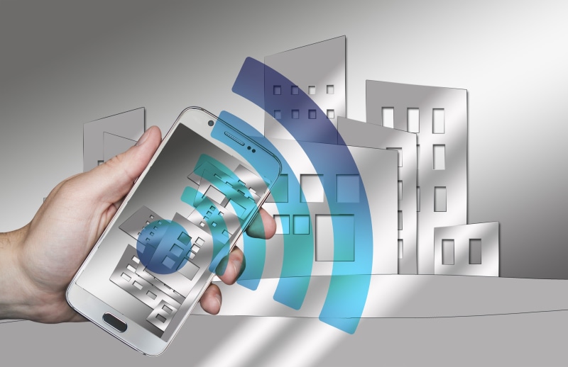 digital composite, multimedia, temperature, wlan, holding, internet, human body part, illustration, isolated, human hand, one person, automatically, connection