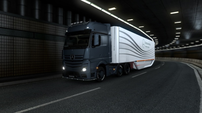 720P, video games, pickup trucks, Euro Truck Simulator 2