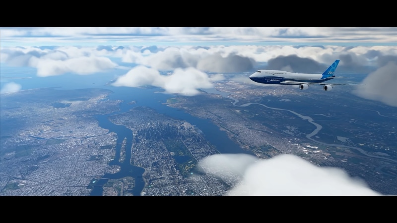 2K, Boeing 747, Microsoft Flight Simulator