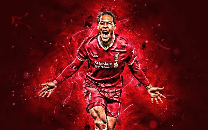Dutch, Soccer, Liverpool F.C., Virgil van Dijk, 2K