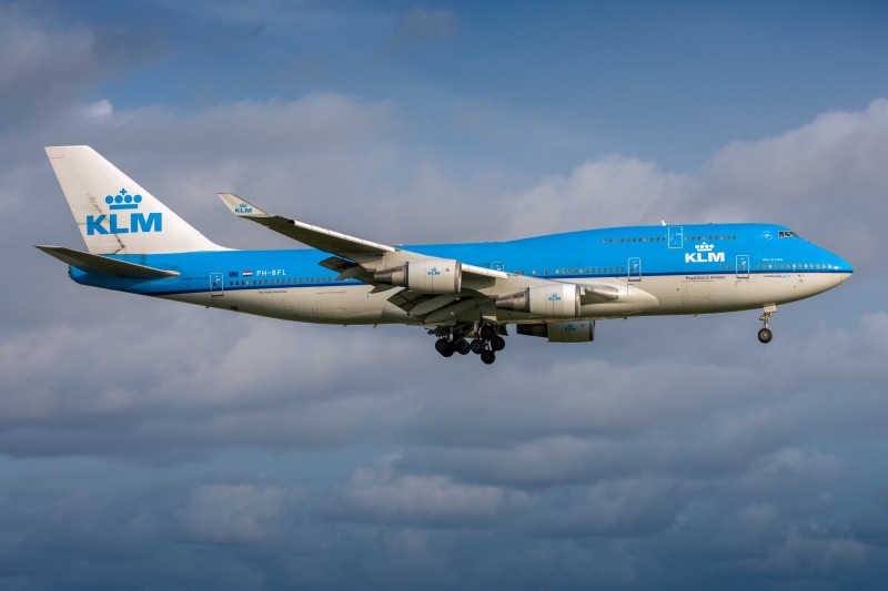 Boeing, KLM, Royal Dutch Airlines, 4K, 747-400