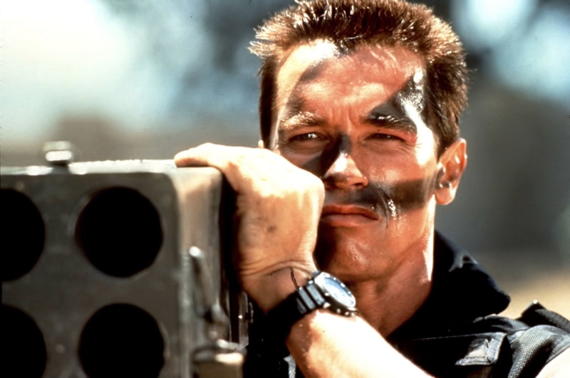 technology, mid adult men, body part, men, occupation, portrait, human face, mid adult, one person, males, Movie, 1080P, Arnold Schwarzenegger, beard