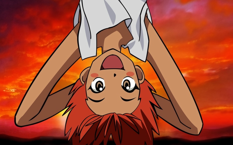 orange color, human body part, lifestyles, emotion, communication, smiling, nature, 720P, sunset, cloud - sky, cowboy bebop edward wong hau pepelu tivrusky iv