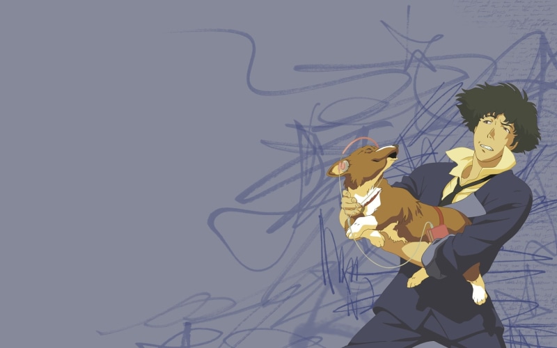 spike, cowboy bebop, art, hd, spiegel, 720P, bebop, anime, cowboy, ein
