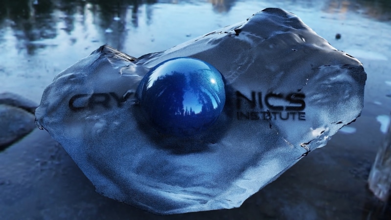 ball, Cryonics, ice, 1080P, Cryonics Institute