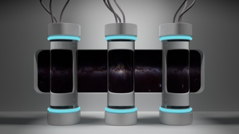 studio shot, black background, group of objects, domestic life, healthcare and medicine, Cryonics, Milky Way, variation, close-up, lifestyles, digital composite