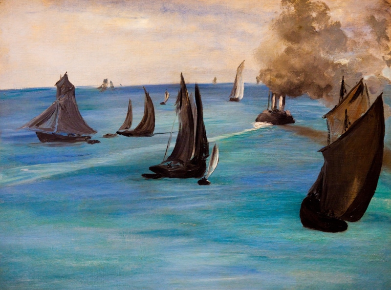 idyllic, beauty in nature, Drawings, Chicago Art Institute, Artistic, horizon, lost, cloud - sky, day, nature, sail, scenics - nature, tranquil scene, heart