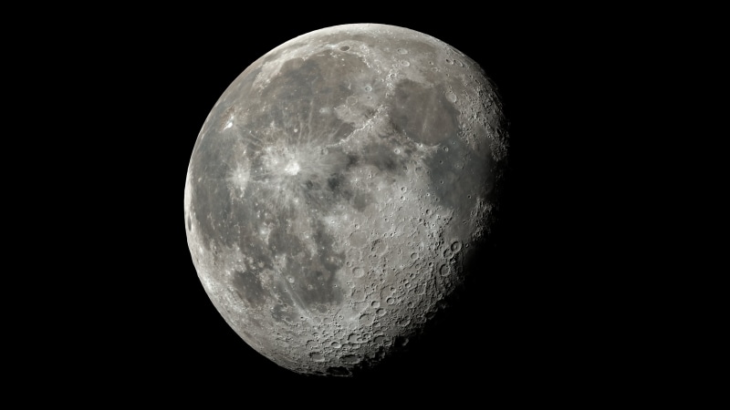 4K, Moon, oled, space, render