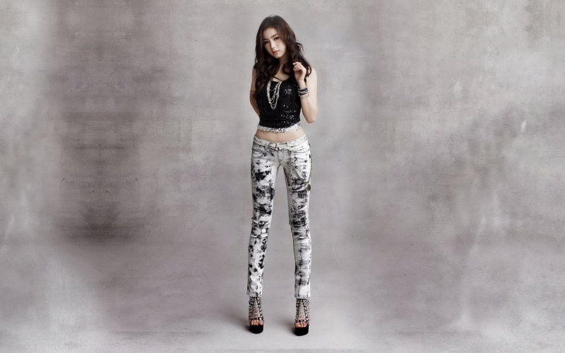 models, brunettes, asians, high, bracelets, heels, se kyung, shin, necklaces, 1080P