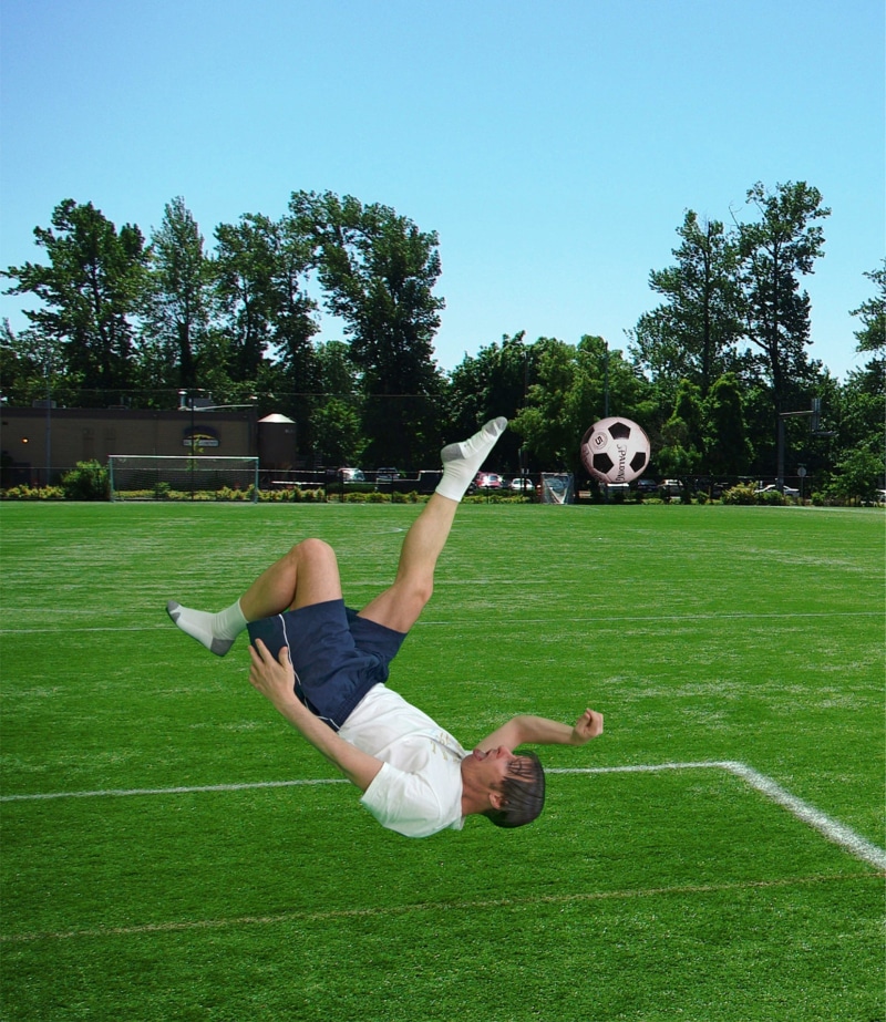 day, football, sport, one Person, 2016, men, playing field, adult, overhead kick, outdoors, spectacular, green color, soccer world cup, soccer ball, caucasian Ethnicity