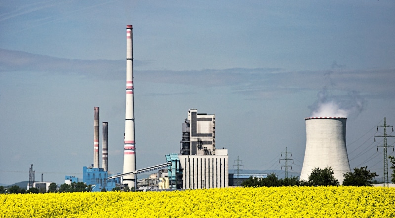 the industry, architecture, white, 1080P, environment, built structure, smoke - physical structure, industry, technology, rapeseed, pollution, alternative energy sources