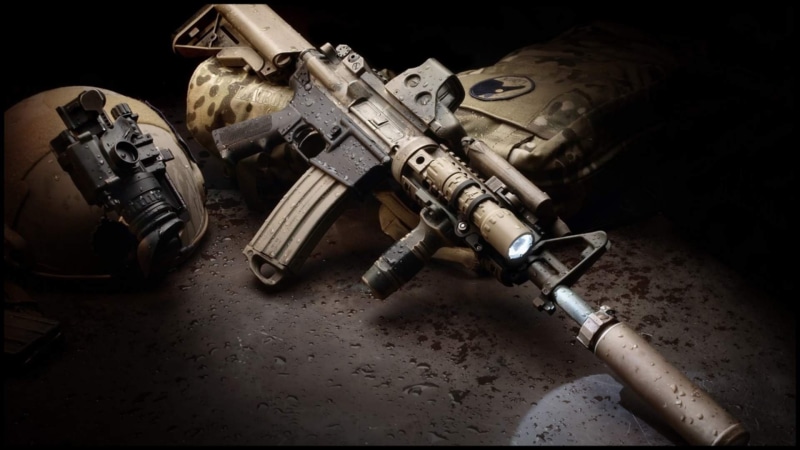 gun, 1080P, AR-15, M4