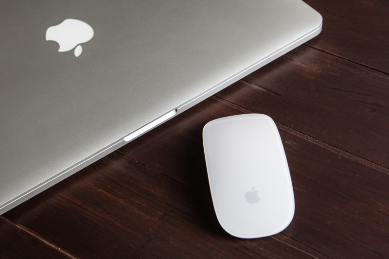 computer Mouse, Magic Mouse, wood, desk, DSLR, computer Keyboard, wooden, laptop, table, still life, business, modern, wood grain, indoors, mouse, office