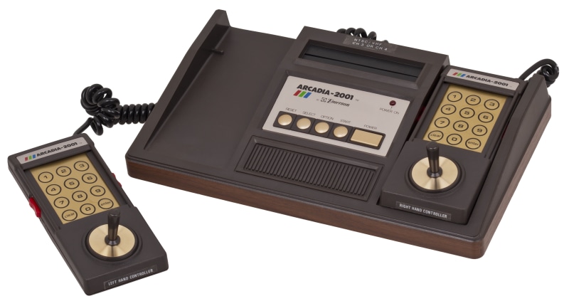 fun, equipment, emerson, video game console, electronics, computer game, video game, white, play, old, gray, 4K, arts culture and entertainment, arcadia