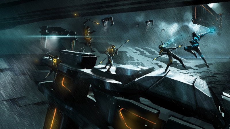 sci, videogames, poster, evolution, 2K, adventure, action, tron, disney, sci-fi, futuristic