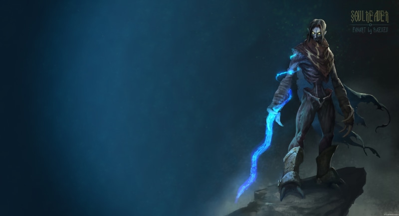 Art, Video game, by Bazuzu, 4K, Figure, Ghost, The game, Legacy of Kain, Bazuzu, Raziel, The Mystery Of God, Character, The Legacy Of Cain, madeinkipish