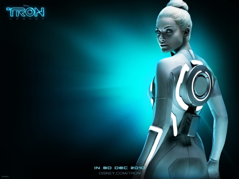 digital composite, superhero, copy space, standing, studio shot, black background, Garrett, Tron, business, robot, futuristic, cyborg, blue, Legacy, 720P