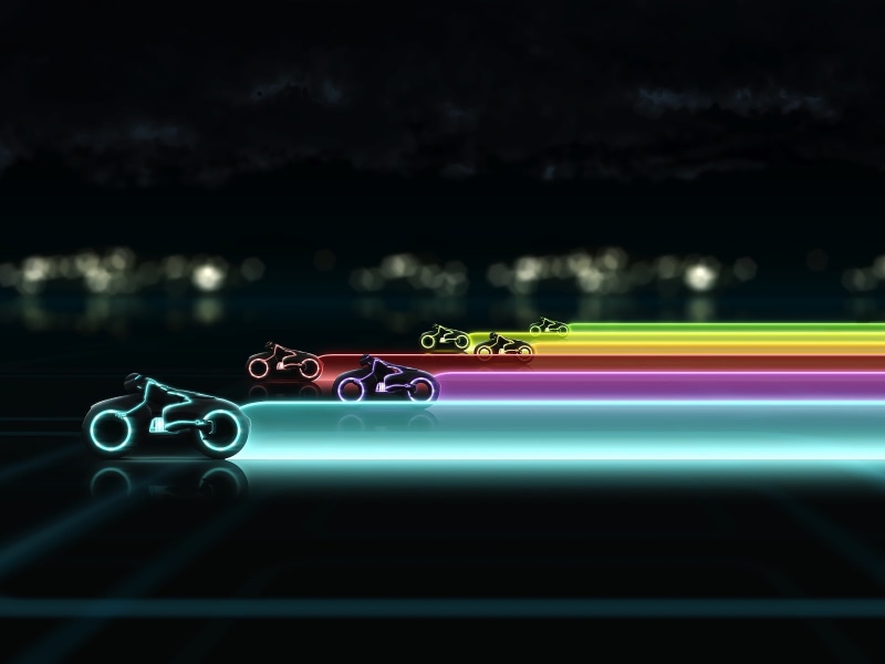 race, lightcycle, legacy, tron, 720P
