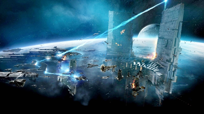 action, tactical, spaceship, online, 1080P, battleship, space, futuristic, strategy, sci-fi, combat, technics, shooter, fighting, mmo, warship, eve