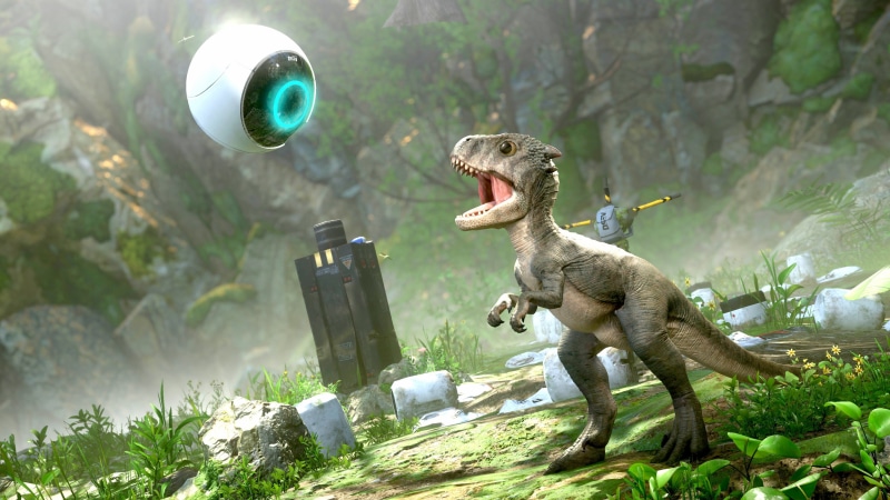 video, journey, the, dinosaur, sci-fi, technics, fantasy, reality, videogame, virtual, game, futuristic, 4K, robinson, fps, shooter