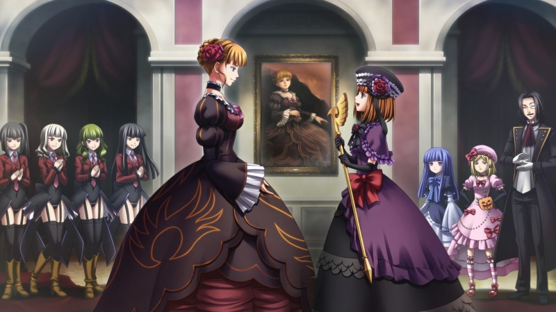 lambdadelta, beatrice, koro, naku, eva beatrice, lucifer, leviathan, bernkastel, ronove, umineko, belphegor, 1080P, frederica