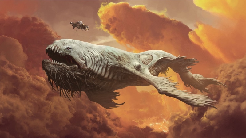 artwork, fantasy art, 1080P, leviathan