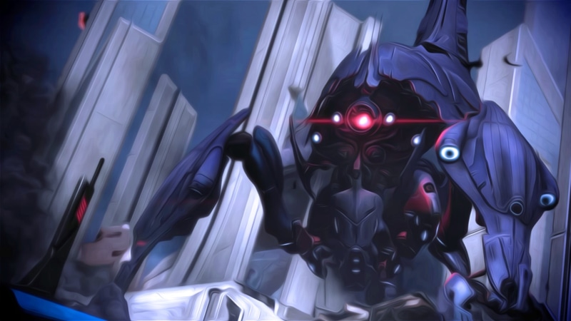 2K, Leviathan, Mass Effect, Reaper, art