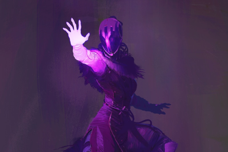 studio shot, illuminated, human body part, young adult, pink color, young women, costume, adult, body paint, performance, human hand, motion, 4K, beautiful woman