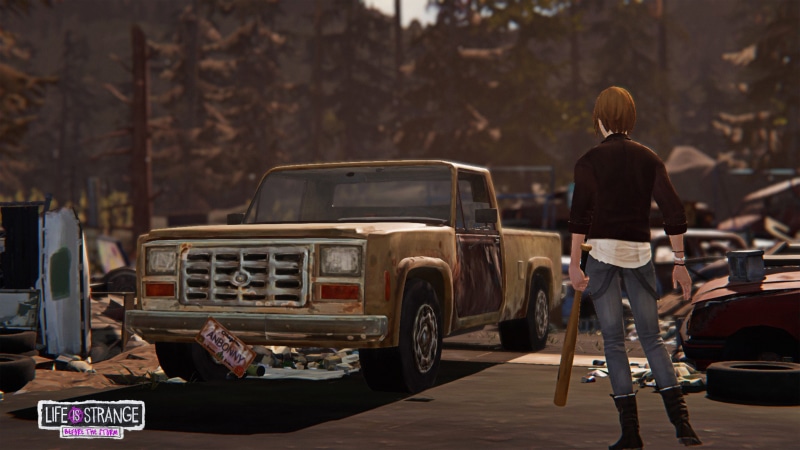 baseball bat, junkyard, Truck, Life Is Strange, Life is Strange Before the Storm, Ford F-150 1982, Arcadia Bay, 4K
