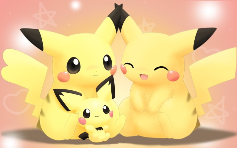 Pichu (Pokémon), finance, 720P, animal, humor, Smile, table, piggy Bank, representation, Pikachu, Pokémon, smiling, art and craft, studio shot, focus on foreground