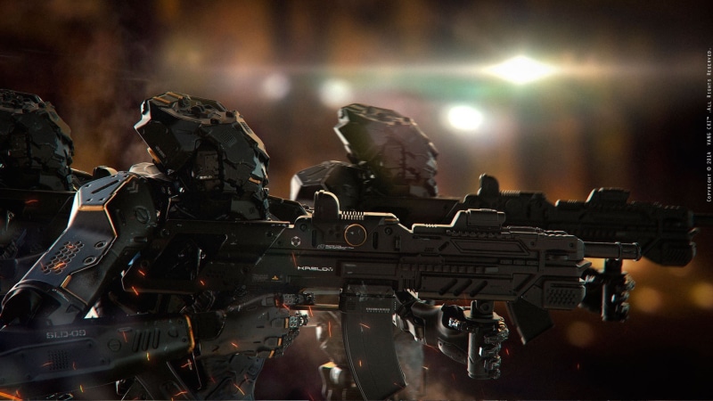 soldier, 1080P, Futuristic, Neo Japan 2202, artwork, cyborg, digital art