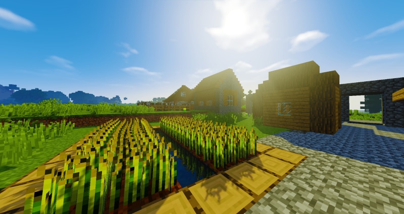 shaders, 720P, Minecraft