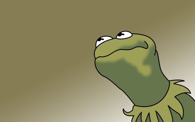 frog, hd, 720P, art, kermit, Kermit the Frog, muppet, animals, x, frogs