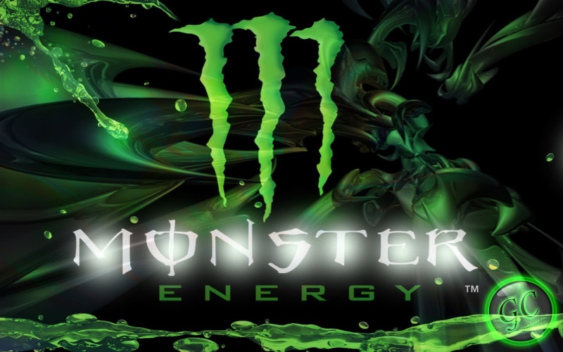 multi colored, studio shot, neon, light - natural phenomenon, light painting, pattern, energy, communication, monster, text, long exposure, Monster Energy