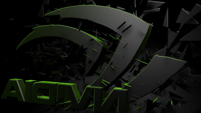 1080P, nvidia gpus logo 3d render