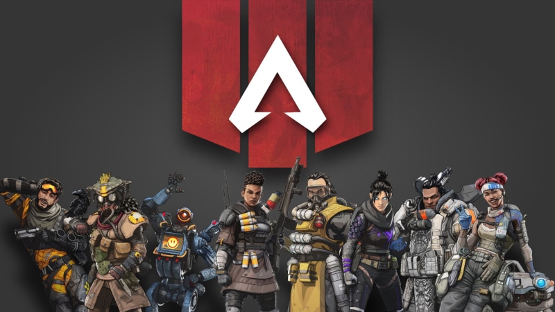 Mirage (Apex Legends), Lifeline (Apex Legends), Wraith (Apex Legends), Bloodhound (Apex Legends), Apex Legends, Video Game, Bangalore (Apex Legends), Gibraltar (Apex Legends)