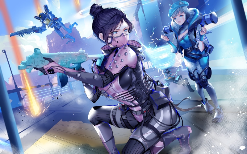 5K, Apex Legends, wattson(apex legends), Wraith (Apex Legends)