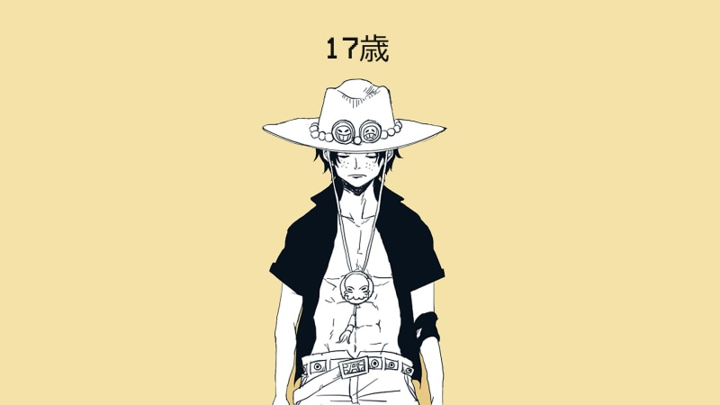 Portgas D. Ace, 1080P, simple background, One Piece