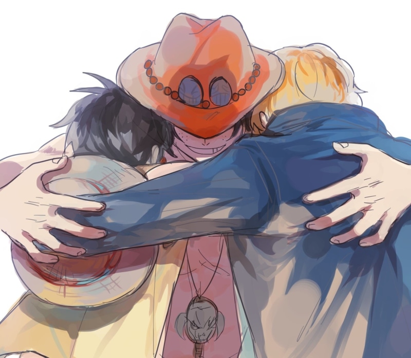 Hat, Smile, 720P, Pirate, Portgas D. Ace, One Piece, Black Hair, Anime, Monkey D. Luffy, Sabo (One Piece)