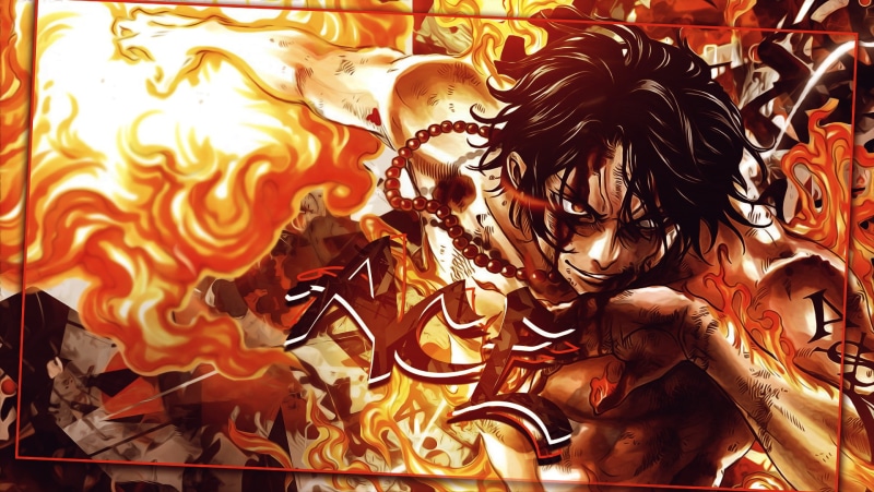 1080P, Portgas D. Ace, One Piece, Anime