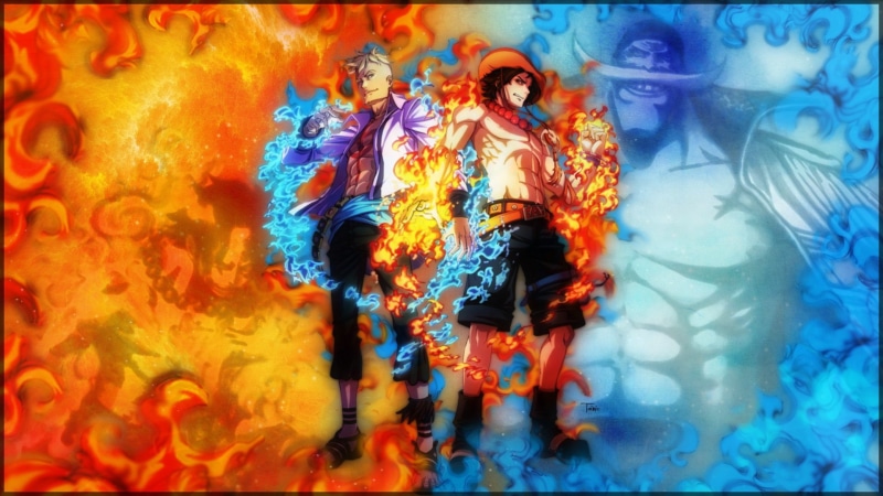Edward Newgate, Marco (One Piece), One Piece, Anime, 1080P, Portgas D. Ace
