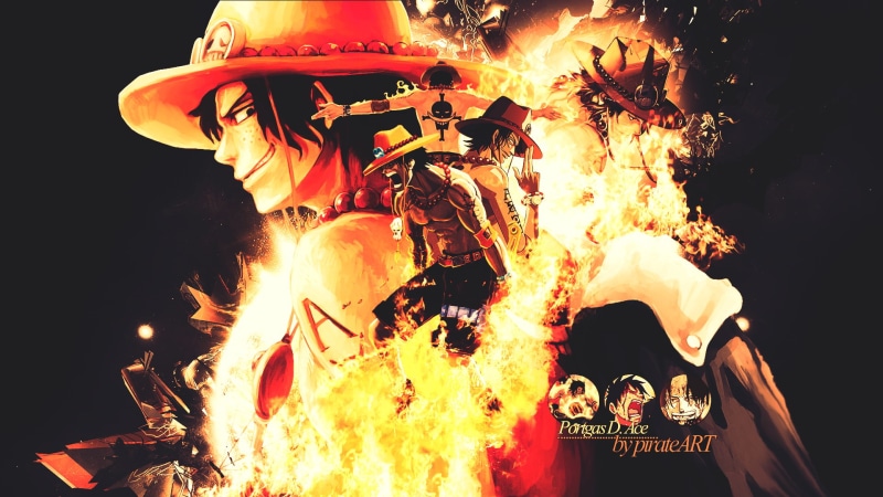 1080P, One Piece, Anime, Portgas D. Ace