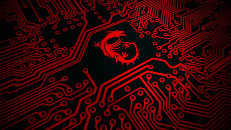 4K, MSI, abstract, PCB