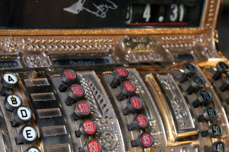 business, push button, no people, retro styled, cashier, shopping, communication, obsolete, antique, retro, history, keypad, number, old, the past, cash register