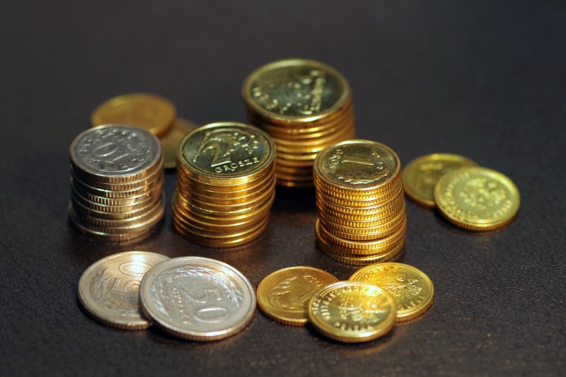stack, coin, finance, black background, minor, number, 4K, collection, finance and economy, a wealth of, save, means of payment, large group of objects
