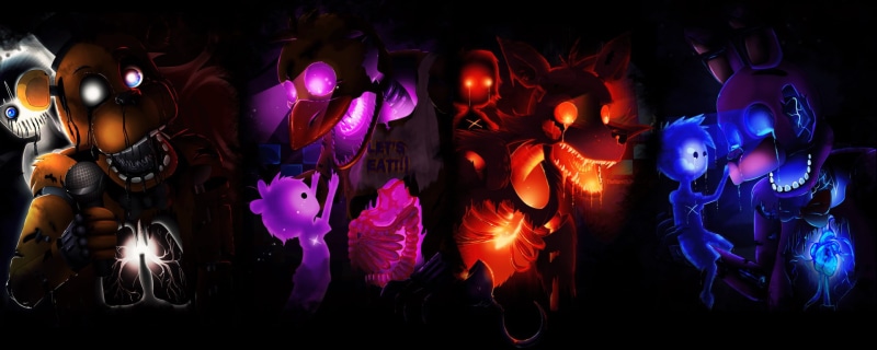 1080P, Five Nights at Freddys 4, Chica (Five NIghts at Freddys), Foxy (Five Nights at Freddys), Bonnie (Five Nights at Freddys), Five Nights at Freddys