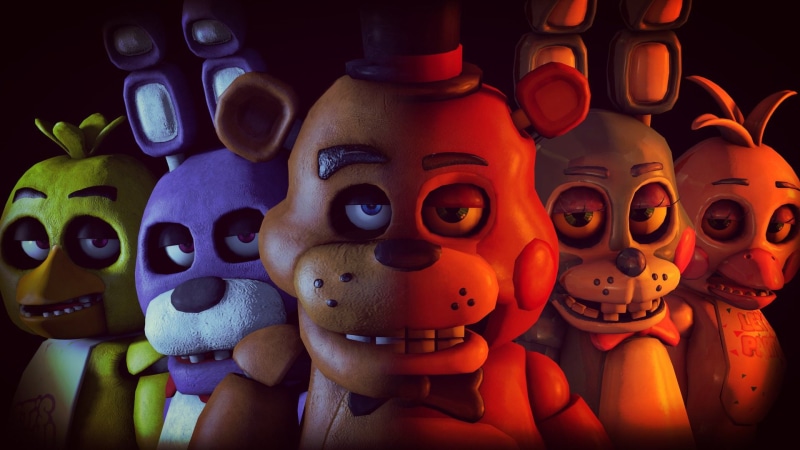 Freddy (Five Nights at Freddys), Toy Bonnie (Five Nights at Freddys), Toy Freddy (Five Nights at Freddys), 1080P, Bonnie (Five Nights at Freddys), Toy Chica (Five Nights at Freddys)